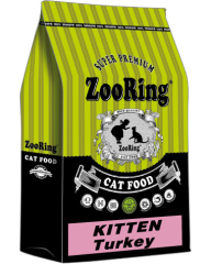 ZooRing корм для котят Kitten Turkey (Индейка)