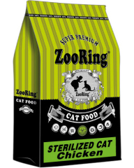 ZooRing корм для кошек Sterilized Cat Chicken (Цыпленок)