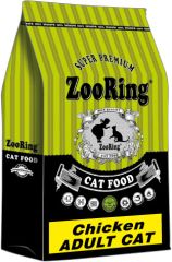ZooRing корм для кошек Chicken Adult Cat (Цыпленок)