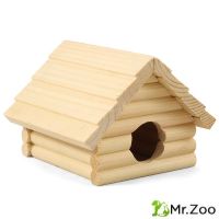 Triol (Триол) Домик для мелких животных деревянный 135*130*95 мм