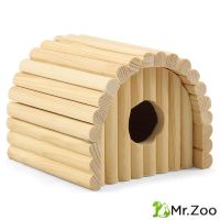 Triol (Триол) Домик полукруглый для мелких животных деревянный 125*130*105 мм
