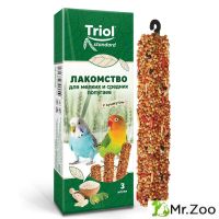 Triol (Триол) Лакомство для мелких и средних попугаев с кунжутом 3в1