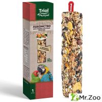 Triol (Триол) Original Лакомство для средних и крупных попугаев с орехами и фруктами 110 гр