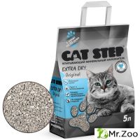 Cat Step (Кэт Степ) Extra Dry Original Наполнитель впитывающий минеральный 5 л