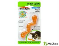 Petstages игрушка для кошек Energize "ОPKA червяк" 11 см