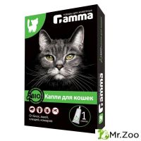 Gamma (Гамма) Ог-14000 БИОкапли для кошек