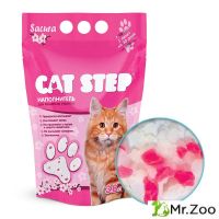 Cat Step (Кэт Степ) Crystal Sacura наполнитель для кошек впитывающий, силикагелевый 3,8 л