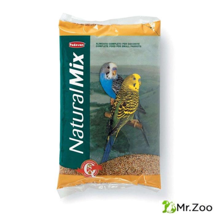 Корм Padovan NATURALMIX cocorite основной для волнистых попугаев