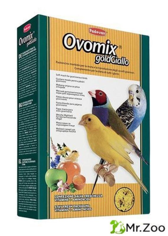 Корм Padovan OVOMIX GOLD giallo комплексный, яичный для птенцов