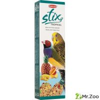 Лакомство Padovan STIX TROPICAL для попугаев и экзотических птиц палочки фруктовые