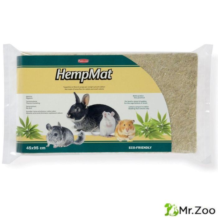 Коврик Padovan HEMP MAT для мелких домашних животных из пенькового волокна средний 45х95
