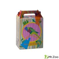ВАКА переноска картонная для птиц 22х9х18