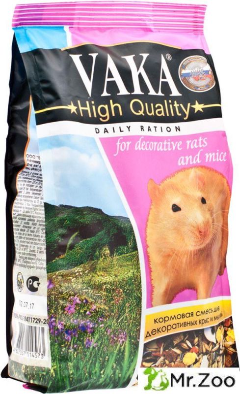 ВАКА High Quality корм для крыс и мышей 