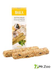 ВАКА зерновые палочки для грызунов "мёд" 2 шт