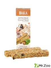 ВАКА зерновые палочки для грызунов "орехи" 2 шт