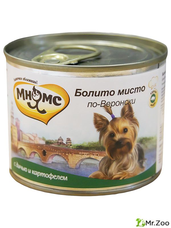 Мнямс консервы Болито мисто по-Веронски дичь с картофелем для собак