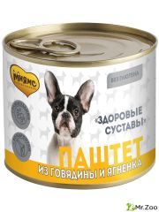 Мнямс паштет Здоровые суставы из говядины и ягненка для собак всех пород