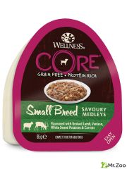 Влажный корм CORE Savoury Medleys для собак мелких пород из баранины с олениной, белым сладким картофелем и морковью