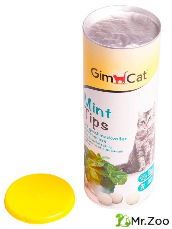 Витамины GimCat с кошачьей мятой для поддержания здоровья кошек
