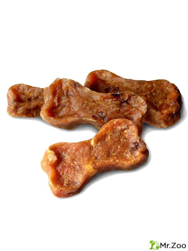 Лакомство GimDog для собак мясные кубики из курицы с клюквой и розмарином