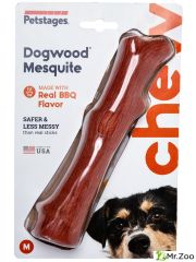 Petstages игрушка для собак Mesquite Dogwood с ароматом барбекю 18 см средняя