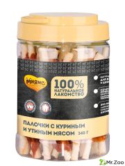 Лакомство Мнямс для собак палочки с куриным и утиным мясом