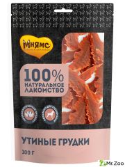 Лакомство Мнямс для собак утиные грудки
