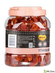 Лакомство Мнямс для собак утиные грудки в банке