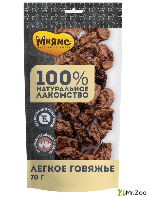 Лакомство Мнямс для собак Легкое говяжье