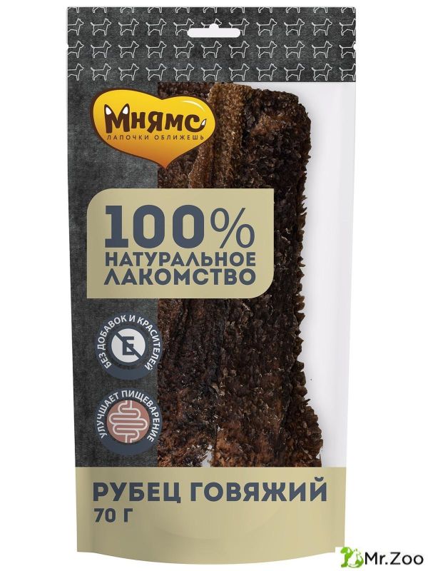Лакомство Мнямс для собак Рубец говяжий