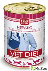 Solid Natura VET Hepatic диета для собак влажный