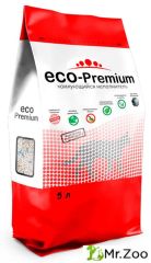 ECO Premium BLUE наполнитель древесный без запаха 1,9 кг