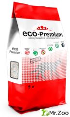 ECO Premium GREEN наполнитель древесный без запаха 1,9 кг