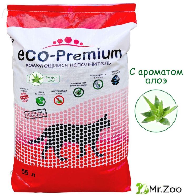 ECO Premium Алоэ наполнитель древесный алоэ 20,2 кг