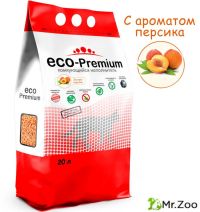 ECO Premium Персик наполнитель древесный персик 7,6 кг