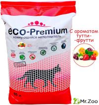ECO Premium Тутти-фрутти наполнитель древесный ягоды 20,2 кг