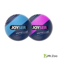 Игрушка для собак JOYSER Active Два резиновых мяча с пищалкой M голубой, розовый, 6,3 см