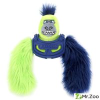 Игрушка для собак JOYSER Squad Горилла J-Rilla в броне с пищалкой M/L синяя, 43 см