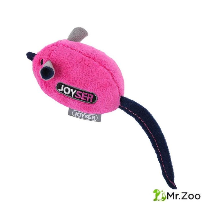 Игрушка для кошек JOYSER Cat Motion Мышка со звуковым чипом розовая, 16 см