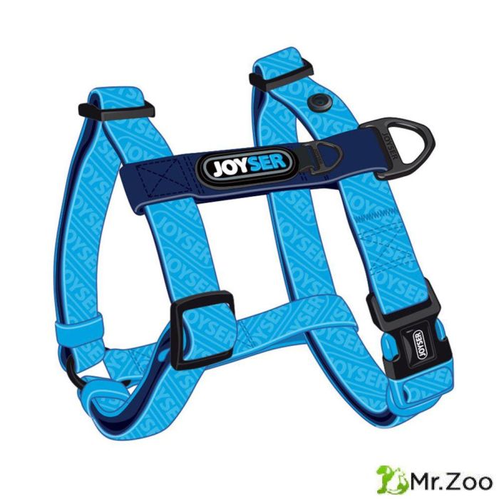 Шлейка для собак JOYSER Walk Base Step-in Harness S/420*110*8 голубая