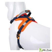 Шлейка для собак JOYSER Walk Soft Harness M/570*15*5 оранжевая