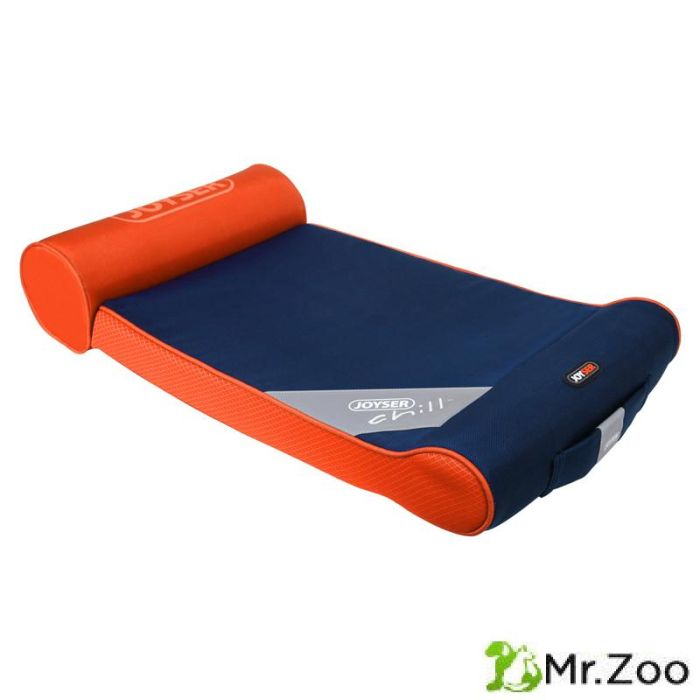 Лежанка для животных JOYSER Chill Sofa M/930*500*160 см синяя с оражевым