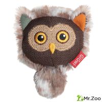 Gigwi CATCH & SCRATCH ECO Игрушка для кошек Сова интерактивная 11 см