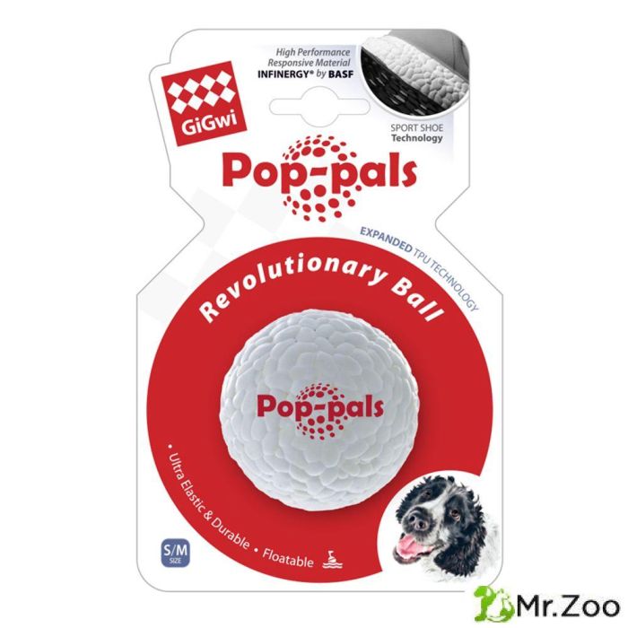 Gigwi POP PALS игрушка для собак Мяч 6 см