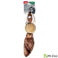 Gigwi CATCH & FETCH игрушка для собак барсук с пищалками 32 см