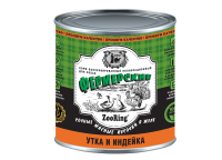 ZooRing Корм консервированный для собак «Фермерские» Сочные кусочки мяса в желе 6 шт по 850 гр