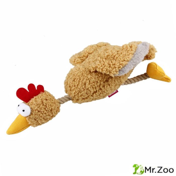 Gigwi CATCH & FETCH игрушка для собак курица с пищалкой 36 см