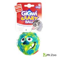 Gigwi GRAZY BALL игрушка для собак мячик с пищалкой 7 см