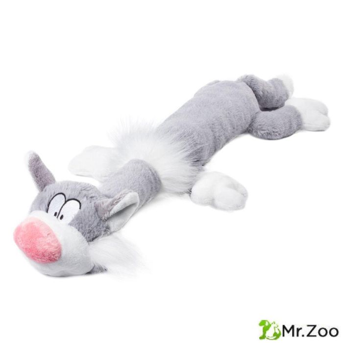 Gigwi PLUSH FRIENDZ игрушка для собак кот с пищалками 63 см