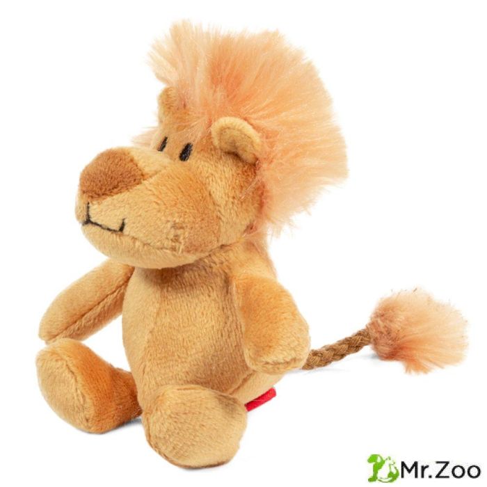 Gigwi PLUSH FRIENDZ игрушка для собак лев с пищалкой 10 см